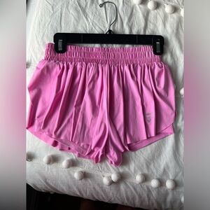 Butterfly workout shorts, color pink size S